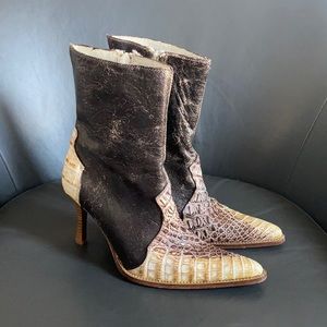 Los Altos Western Pointed Toe Cowboy Boots size 7